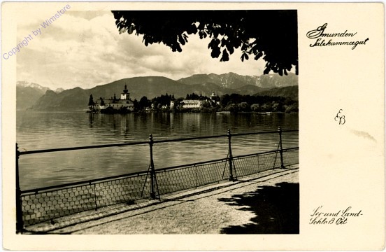 ak106374 Gmunden, See- und Landschloss Ort