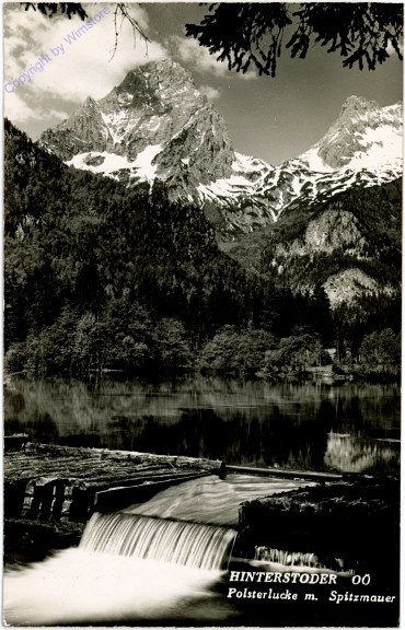 Hinterstoder, Polsterlucke mit Spitzmauer