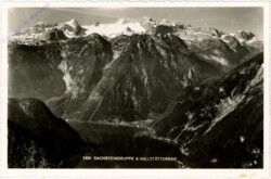 Dachsteingruppe, und Hallstättersee