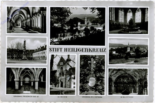 Heiligenkreuz, Stift