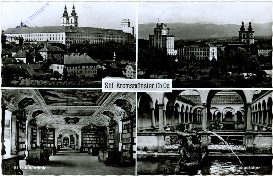 Kremsmünster, Multiansicht Stift