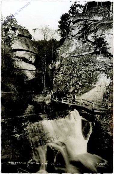Klam, Wolfsschlucht