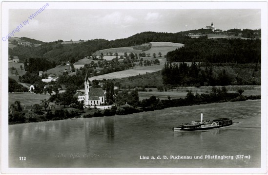 ak106549 Linz an der Donau, Puchenau und Pöstlingberg
