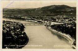 Linz an der Donau, Gesamtansicht von der Franz Josefs Warte