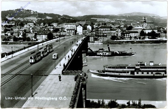 ak106558 Linz an der Donau, Urfahr mit Pöstlingberg