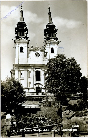 ak106559 Linz an der Donau, Wallfahrtskirche am Pöstlingberg