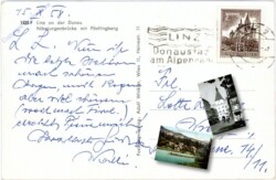 Linz an der Donau, Nibelungenbrücke mit Pöstlingberg