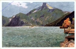 Mondsee, gegen Schafberg