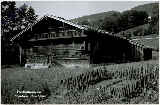 Mondsee, Freilichtmuseum, Mondseer Rauchhaus