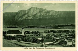 Mondsee, gegen die Drachenwand
