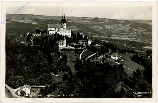 ak106652 Linz an der Donau, Pöstlingberg, Fliegeraufnahme