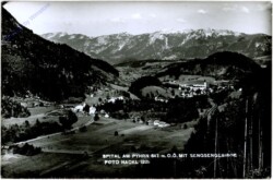Spital am Pyhrn, mit dem Sengsengebirge