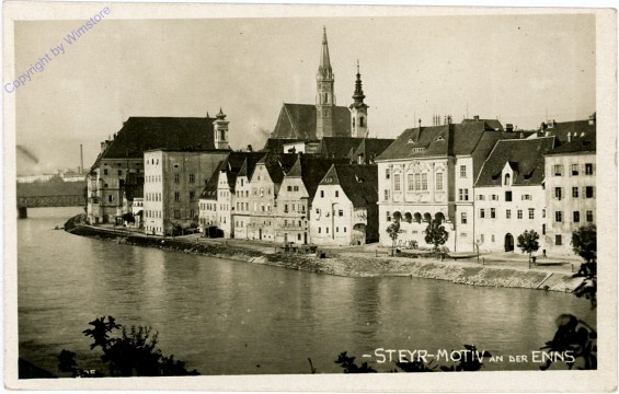 Steyr, Motiv an der Enns