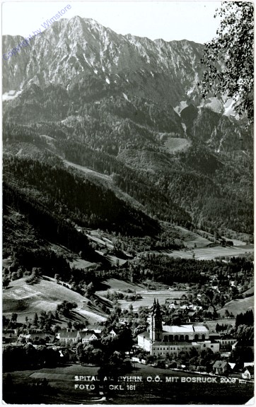 Spital am Pyhrn, mit Bosruck