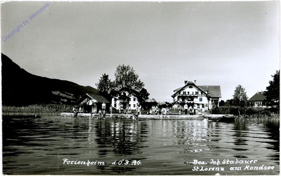St. Lorenz, Ferienheim a.Ö.B.AG., Bes. Joh. Stabauer