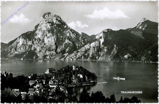 ak106766 Traunkirchen, Ortsansicht