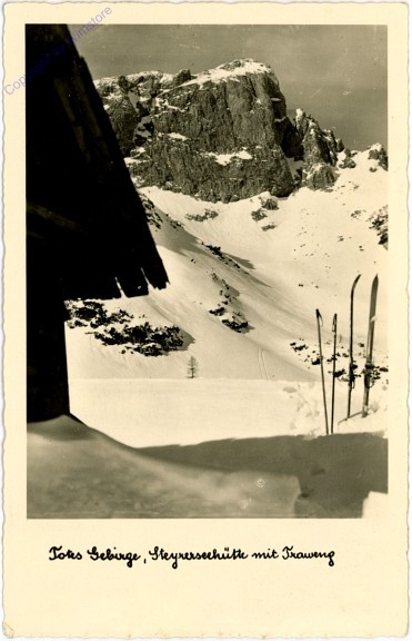 ak106782 Tauplitzalm, Steyrerseehütte mit Traweng, Totes Gebirge