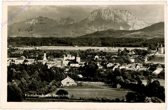 ak106794 Vöcklabruck, mit Traunstein