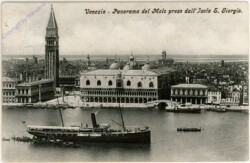 Venezia (Venedig), Panorama del Molo preso dall'Isola S. Giorgio