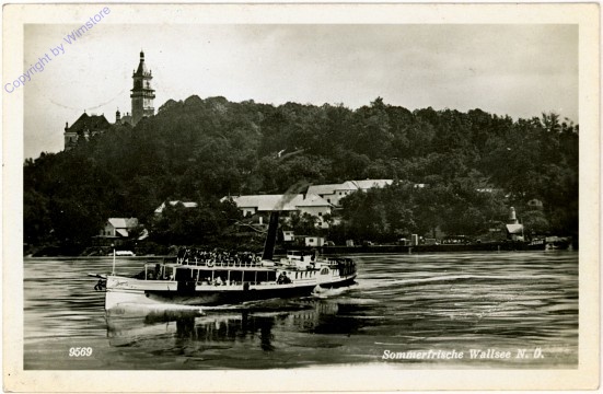 ak106885 Wallsee-Sindelburg, Ortsansicht