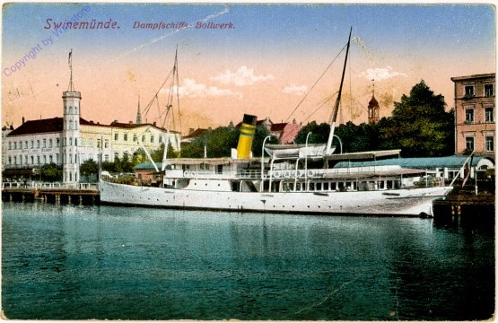 Dampfschiffs-Bollwerk, Swinemünde
