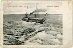 Keszthel, Udvczlet. Háborgó Balaton