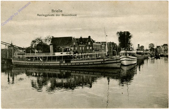 Dampfer Anlegestelle, Brielle