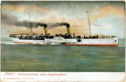 Dampfer "Cobra", Hamburg-Amerika Linie (Helgolandfahrer)
