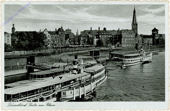 Düsseldorf, Partie am Hafen