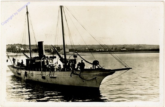 Carteret, Le steamer faisant la traversée