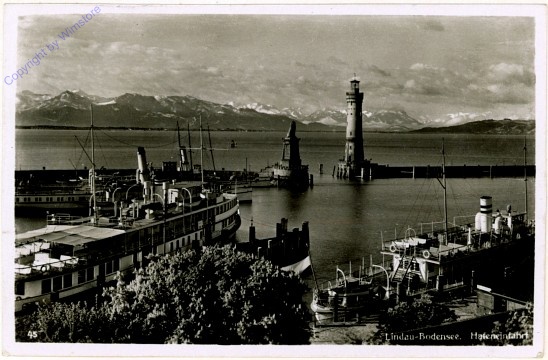 Lindau im Bodensee, Hafeneinfahrt