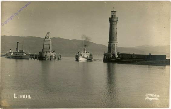 Lindau im Bodensee, Hafeneinfahrt