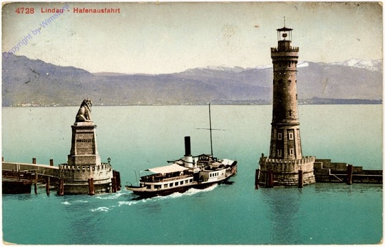 Lindau im Bodensee, Hafenausfahrt