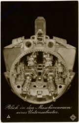 Unterseeboot, Blick in den Maschinenraum