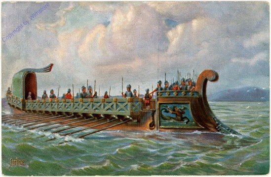 MG, Römische Kriegsgaleere