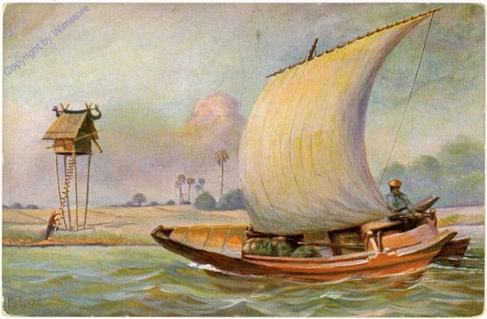 MG, Boot von den Molukkeninseln
