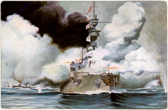MG, S.M. Küstenpanzer "Siegfried" (im Manöver), 1889-1893