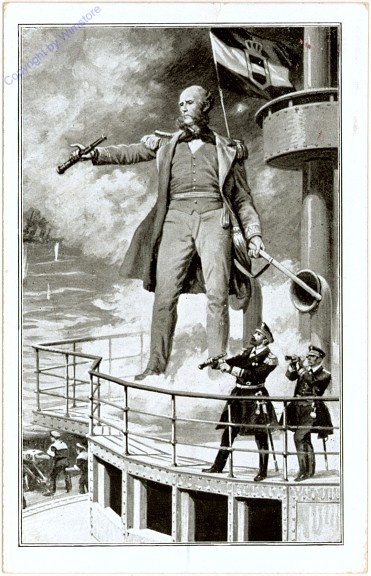 ak107083 Du Lotse uns'res Siegeszug's ...