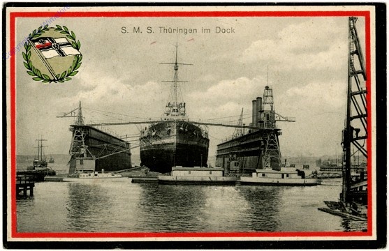 S.M.S. "Thüringen" im Doch