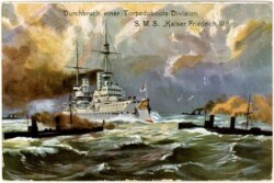 S.M.S. "Kaiser Friedrich III", Durchbruch einer Torpedoboot-Division