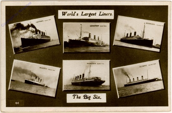 World's Largest Liners, The big Six