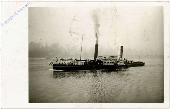 ak107191 Schleppdampfer "Österreich", Erste Donau-Dampfschiffahrts-Gesellschaft