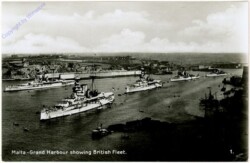 British Fleet, Marlta, Grand Harbour