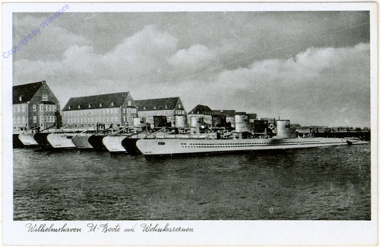 U-Boote und Wohnkasernen, Wilhelmshaven