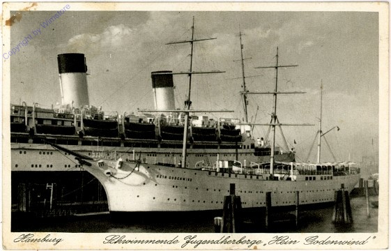Hein Godenwind, schwimmende Jugendherberge, Hamburg