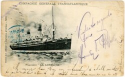 Paquebot "La Lorraine"