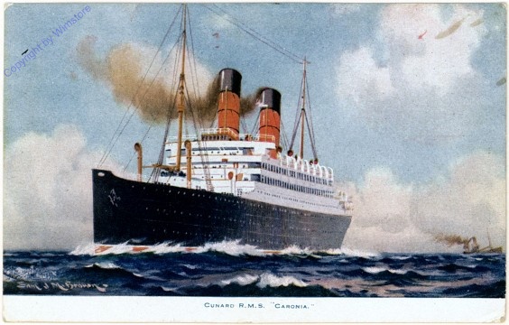Cunard R.M.S. "Caronia"