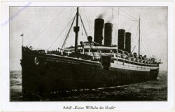 Schiff "Kaiser Wilhelm der Große"