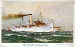 Schnelldampfer "Hertha" der Sassnitzlinie