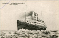 ak107343 Piroscafo Tommaso di Savoia (Loid Sabaudo)